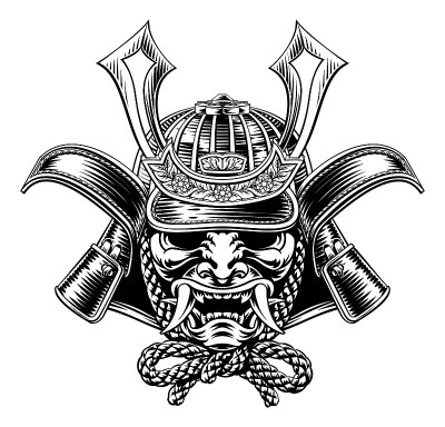 日本幕府将军武士头盔