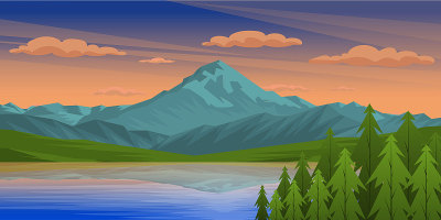 山的背景