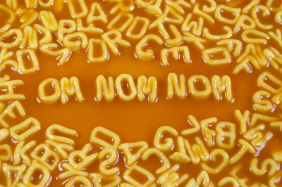 字母意大利面 - OM NOM