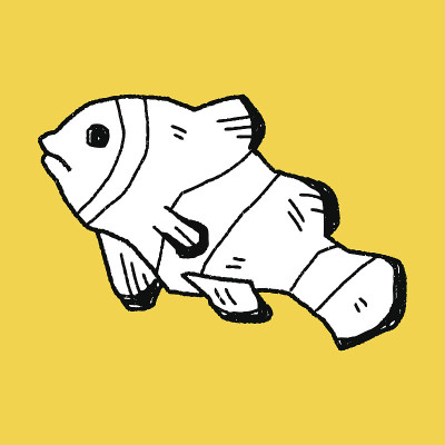 小丑鱼涂鸦