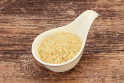 碗里的生印度香米