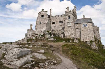 圣迈克尔山，Marazion，英国康沃尔