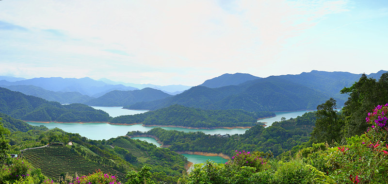 石顶飞咀水库千岛湖观景台