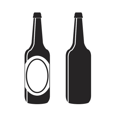 一瓶啤酒载体
