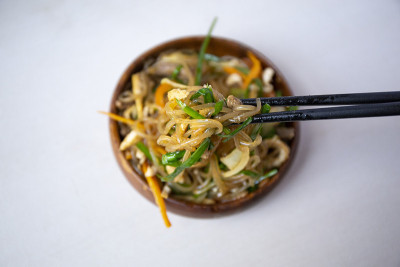 韩国食品Japchae
