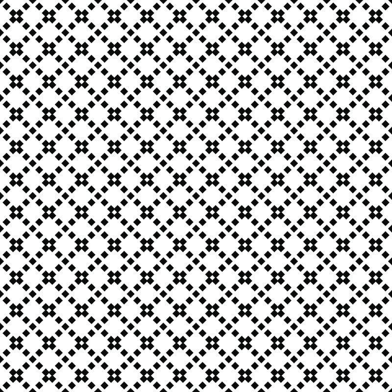 无缝模式，矢量插图。