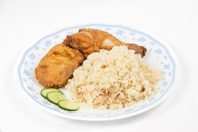 炸鸡饭套装