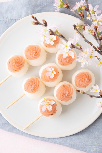 日本糖果:樱花豆酱饺子