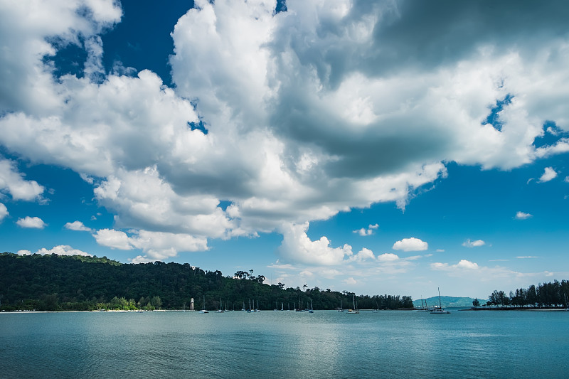 马来西亚兰卡威岛全景