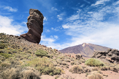 泰德火山悬崖