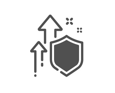提高安全图标。增加了隐私的迹象。向量