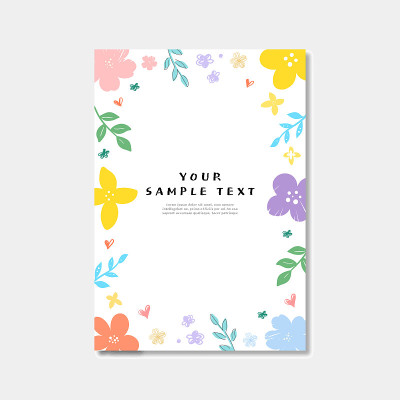 flower brochure