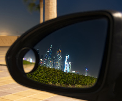 迪拜的夜晚