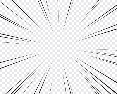 漫画动作线。速度线漫画框。黑色和白色矢量复古插图