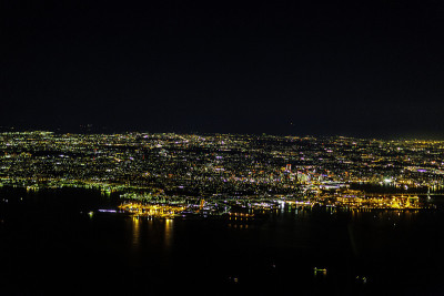 东京湾的夜景
