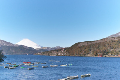 富士山和阿什湖