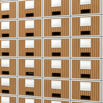 文件柜- 3d渲染插图