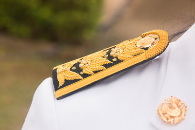 泰国穿制服的警察