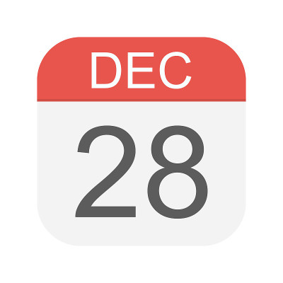 12月28日-日历图标