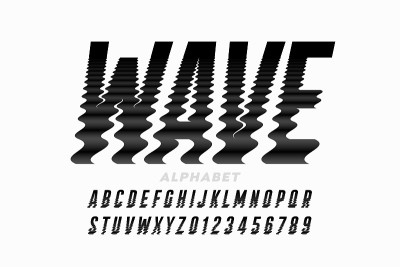 水波字体