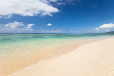 海滩(石垣米原海岸在日本