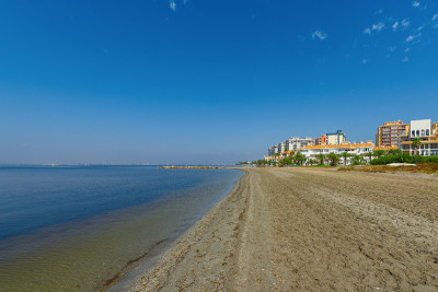 Seascape. Be beach. La Manga del Mar Menor. Murcia