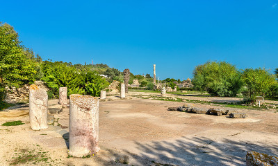 突尼斯迦太基安东尼努斯浴场遗址