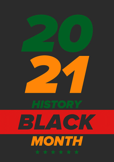 Black History Month. African American History. Cel
