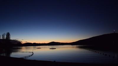 格里芬湖，暮光