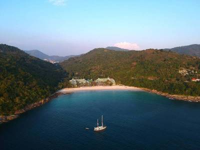 泰国普吉岛全景鸟瞰图