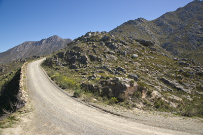 通往Swartberg山口的路