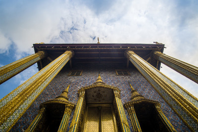 泰国曼谷的玉佛寺