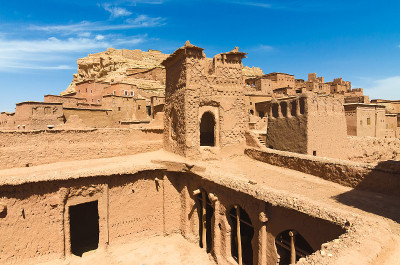 Ait benhadou，摩洛哥瓦尔扎扎特的要塞城市，kasbah或ksar