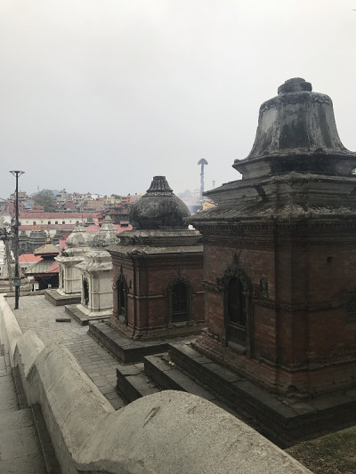 Pashupatinath寺庙，加德满都，尼泊尔