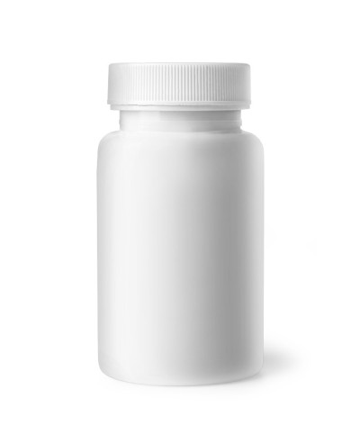 白色的塑料瓶子