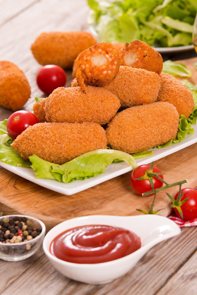 Suppli，意式炒饭团。