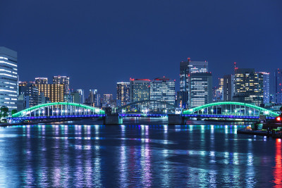 夜晚的卡奇多基桥