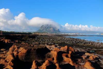 山房山，海岸，云;