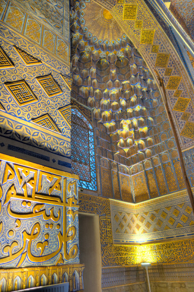 Gur-e-Amir陵墓,撒马尔罕