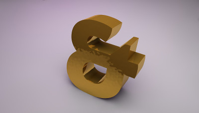 黄金符号3D