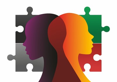 在生活中心情。矢量插图。