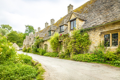 英国Bibury的阿灵顿街