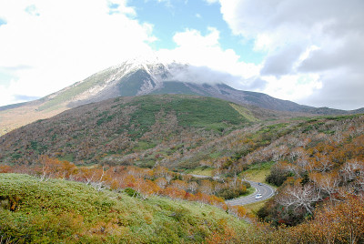 日本北海道秋知床关
