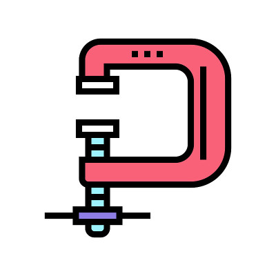 副珠宝彩色图标矢量插图