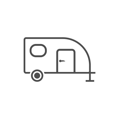 大篷车图标矢量设计。