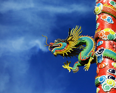 龙的雕像