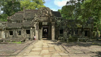 banteay kdei庙的内门