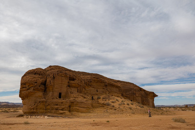 沙特阿拉伯Al Ula附近的Mada'in Saleh (Al- hijr & Hegra)考古遗址