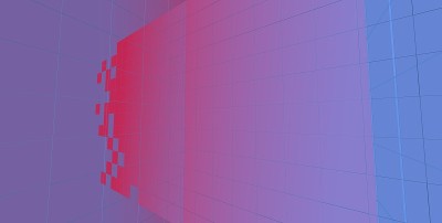 3D插图建筑建筑。