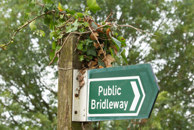 Bridleway标志